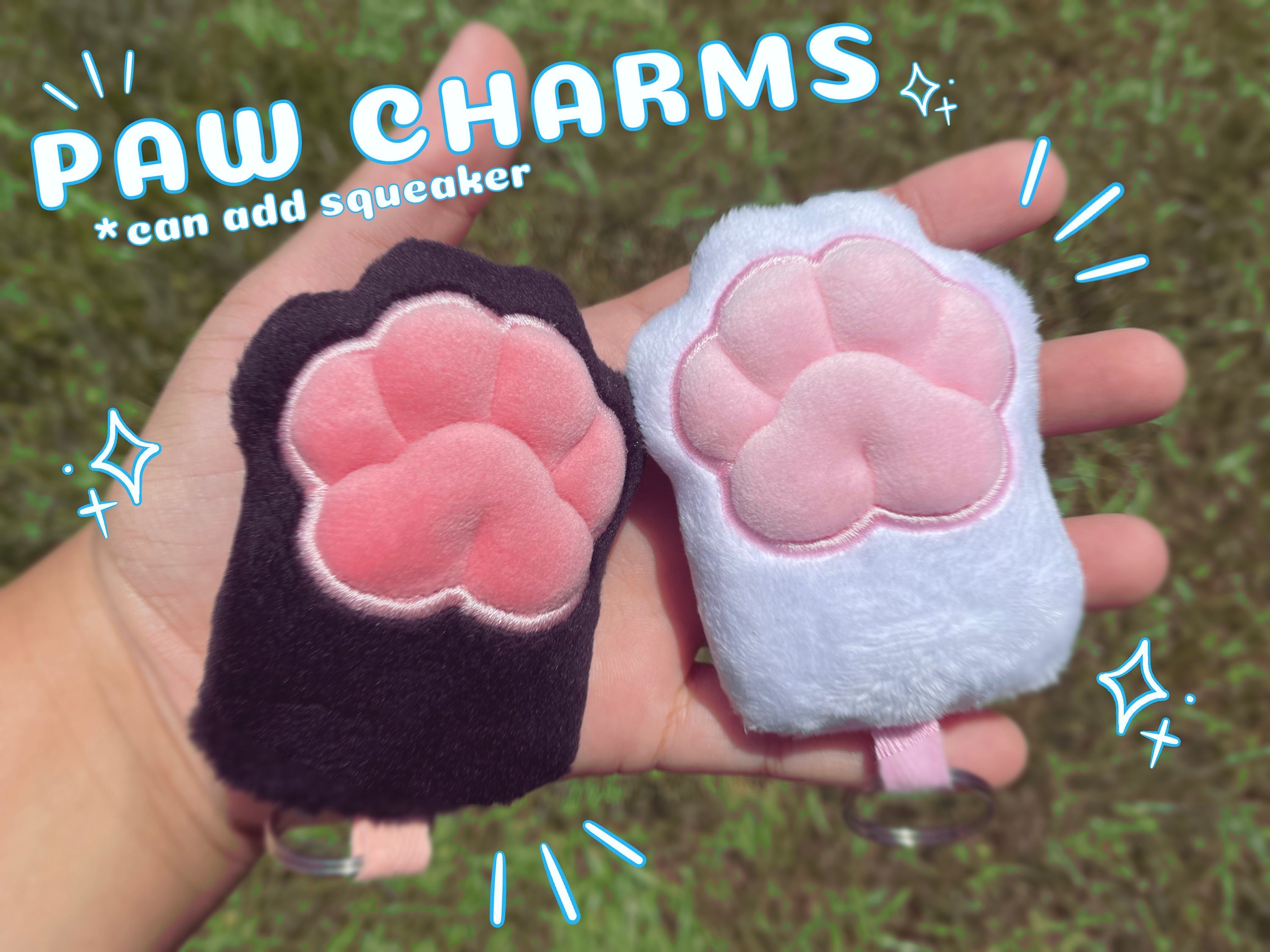 もちの肉球キーホルダー - Etsy 日本