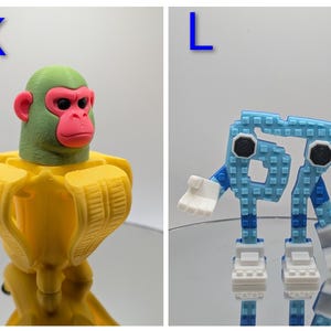 Serie italiana Brainrot: Tralalero Tralala, Brr Brr Patapim y Bombardiro Crocodilo Criaturas onduladas impresas en 3D / Divertidos juguetes articulados L. 67