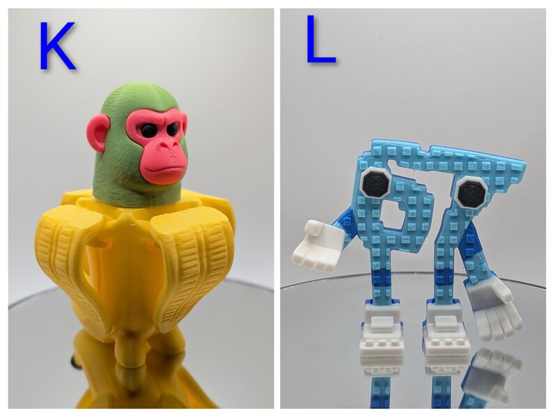 Serie italiana Brainrot: Tralalero Tralala, Brr Brr Patapim y Bombardiro Crocodilo Criaturas onduladas impresas en 3D / Divertidos juguetes articulados L. 67