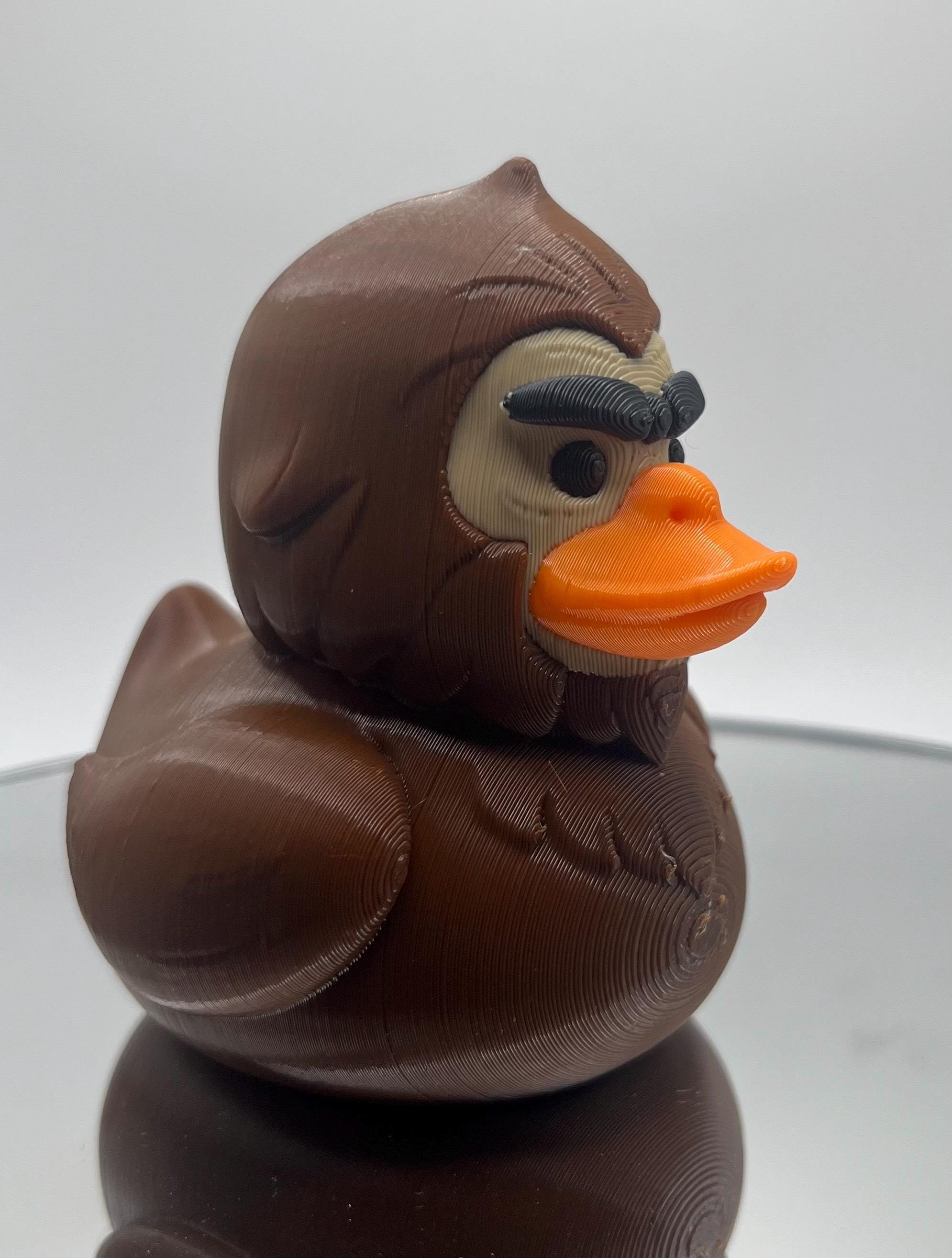 Big Foot Off-roading Duck Figurine – 3D Printed Sasquatch Duck