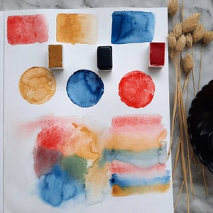 Primary colors- full pan, half pan