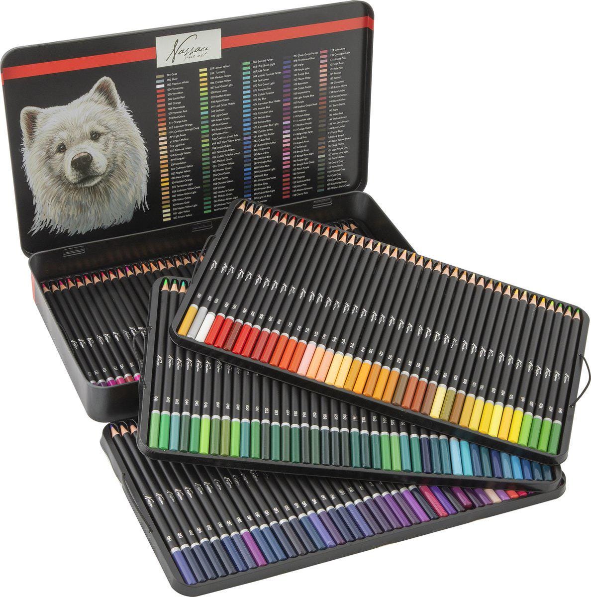 US Edition Colored Pencils Set - 220 Pencils Set,48 Colors