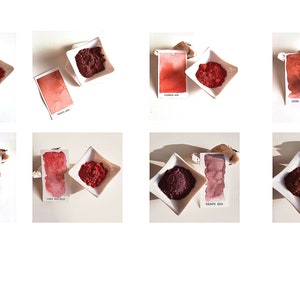 Pigments / red shades / natural pigments / 20 gr 50 gr