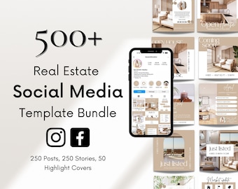 Real Estate Social Media Templates, Realtor Marketing, Instagram Templates, Realtor Branding, Realtor Templates, Real Estate Post, Canva