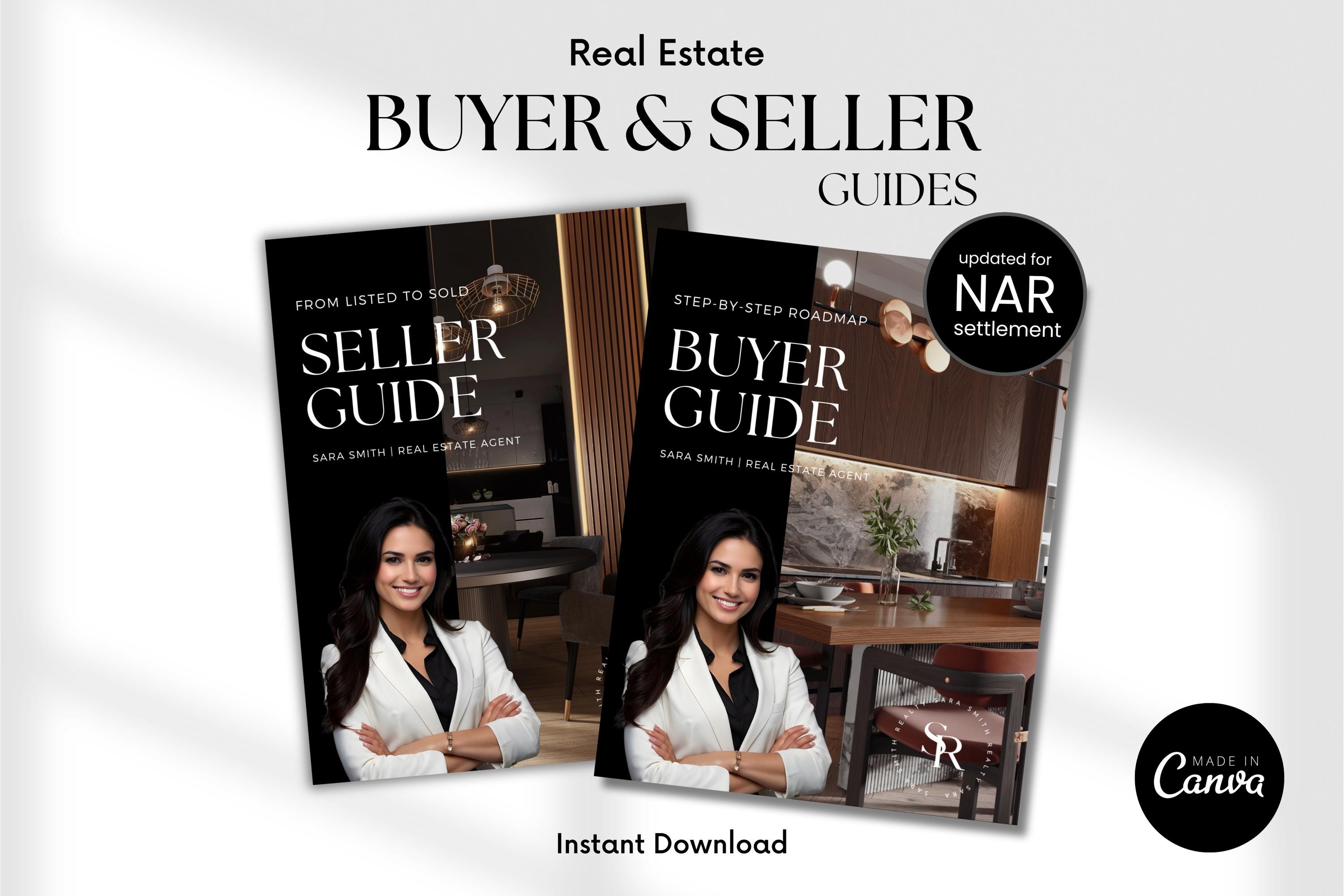 Real Estate Buyer and Seller Guide, Buyer Guide Real Estate, Listing Presentation for Real Estate, Home Buyer Guide, Real Estate Marketing