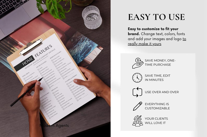 Seller Questionnaire Canva Template for Real Estate Agents | Pre ...