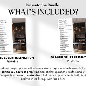 Listing Presentation & Buyer Presentation Real Estate Presentation Bundle, Real Estate Guides Canva,  Seller and Buyer Presentation Bundle