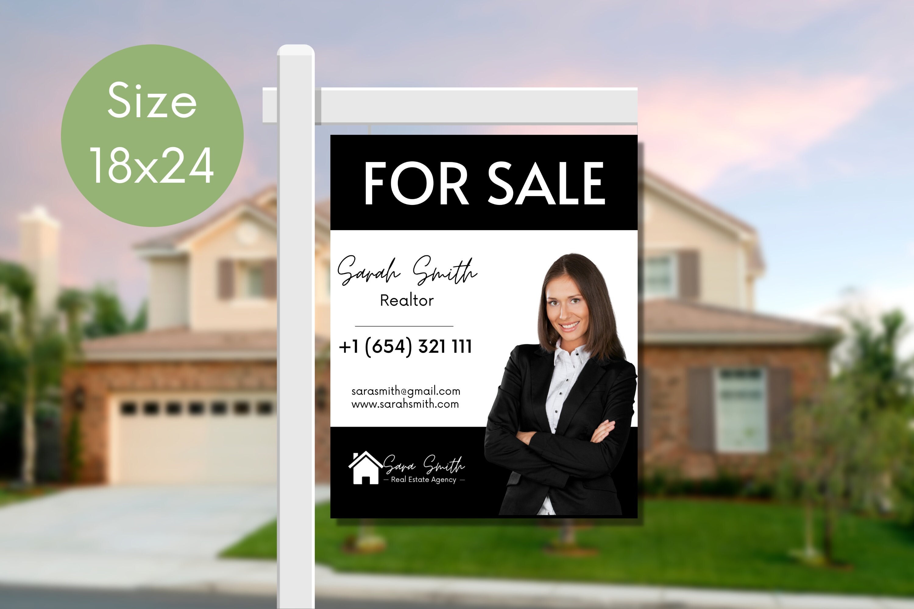 Real Estate Sign for Sale Yard Sign for Sale Sign for Sale Real