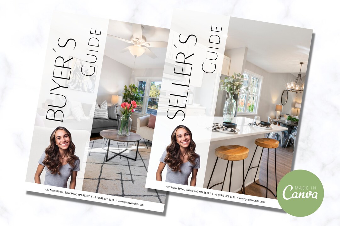Seller Guide and Buyer Guide Bundle, Listing Presentation for Real ...