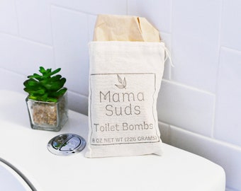 Natural Toilet Bowl Cleaner - Eco Friendly - Reef Safe - Septic Safe - Mama Suds / Mountain Lake Supply