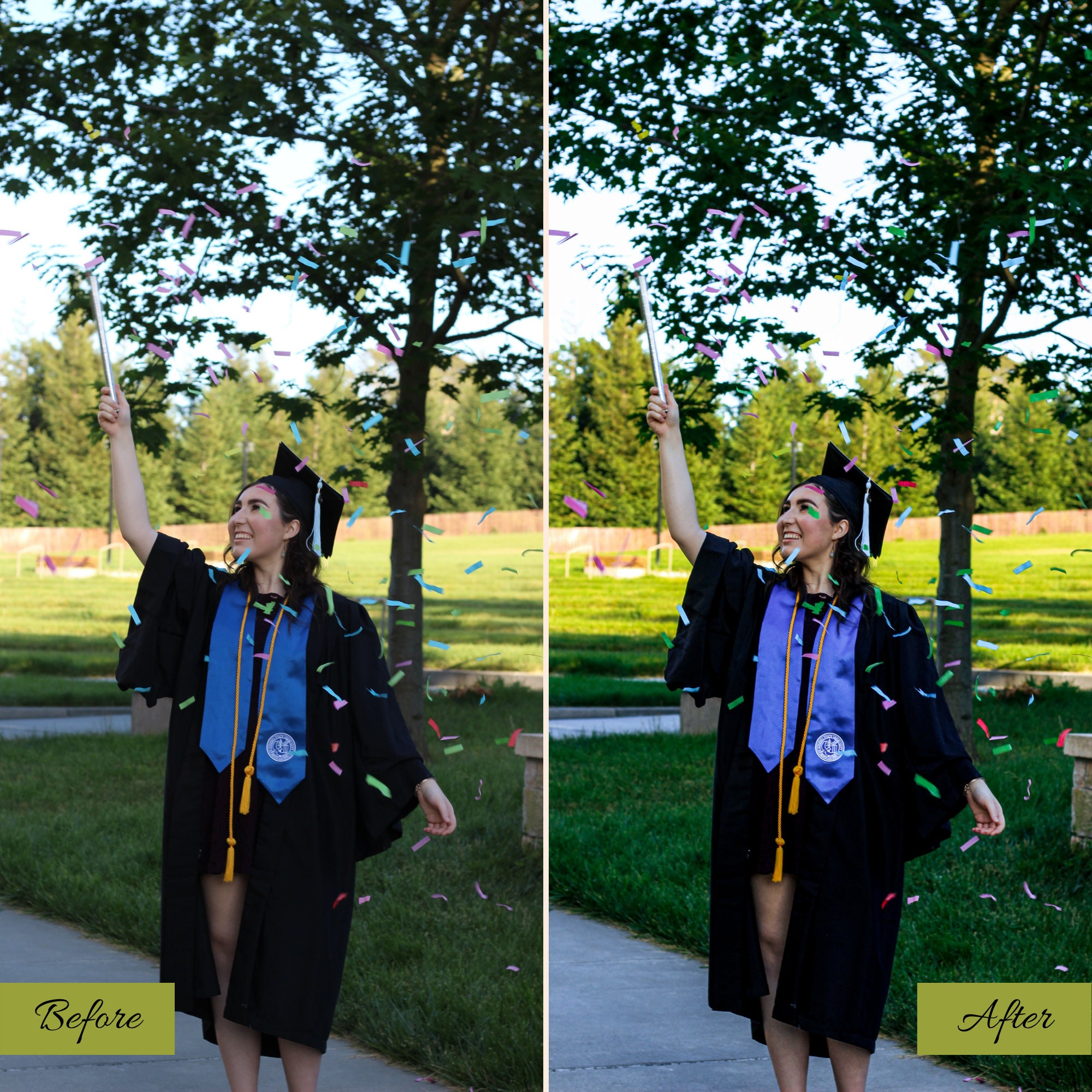 Graduation Lightroom Presets High School Graduation College Prom