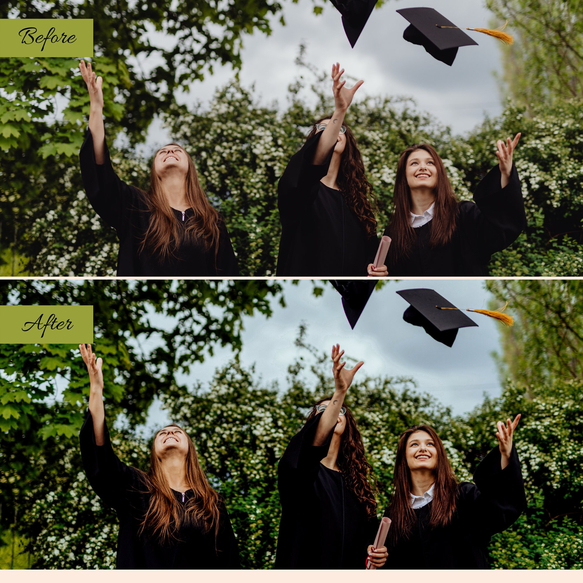 Graduation Lightroom Presets High School Graduation College Prom