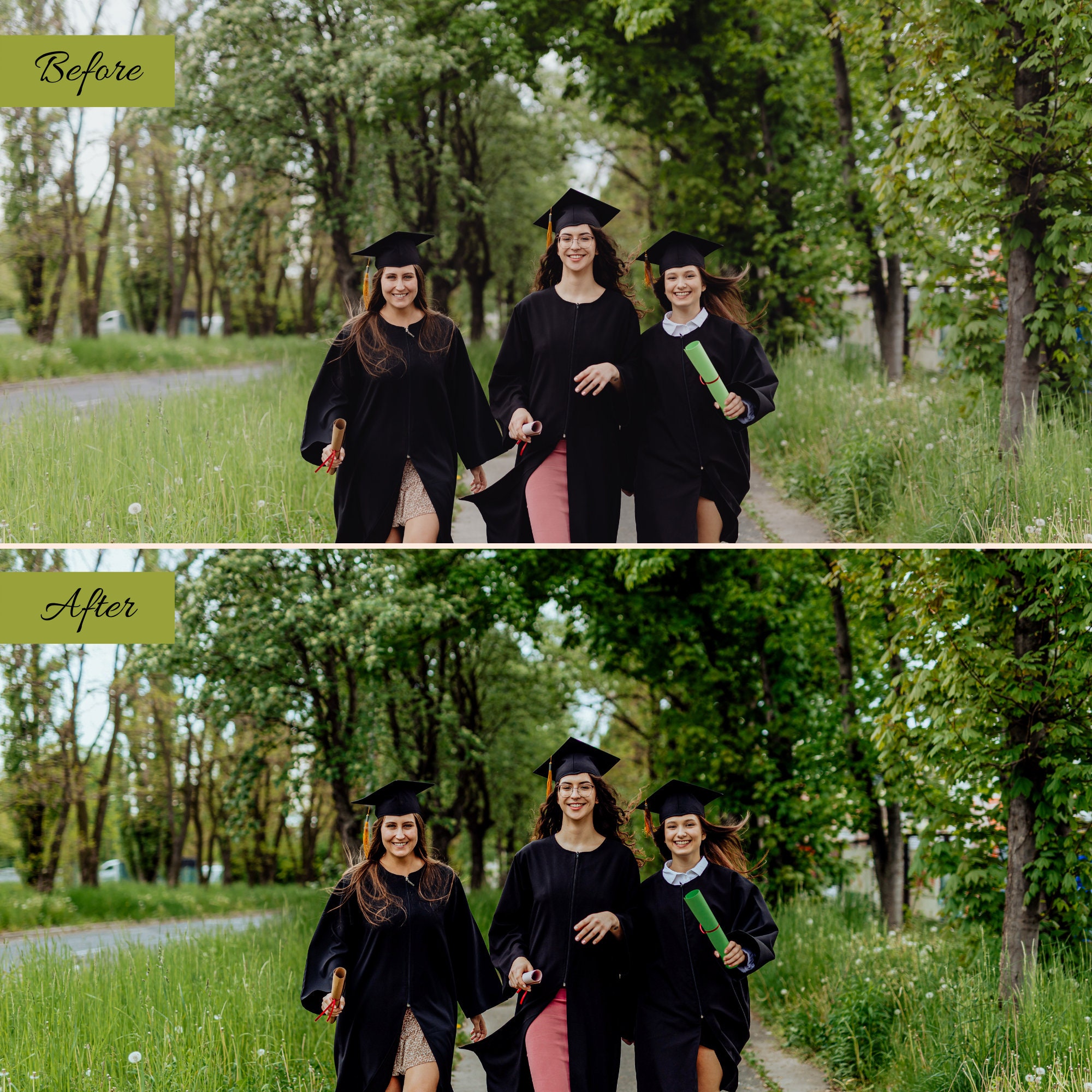 Graduation Lightroom Presets High School Graduation College Prom