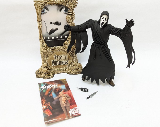 Ghostface From Scream - 1999 Mcfarlane Toys Movie Maniacs Series 2 ...