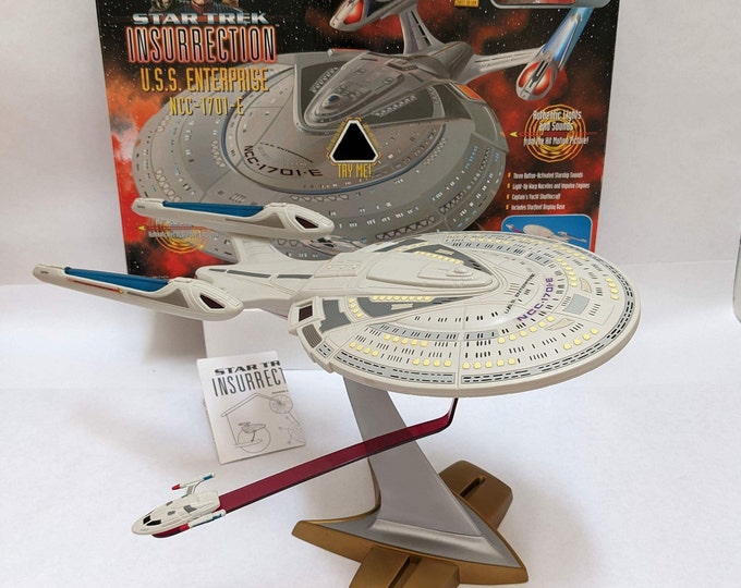 Star Trek Insurrection USS Enterprise NCC 1701 E - 1998 by Playmates ...