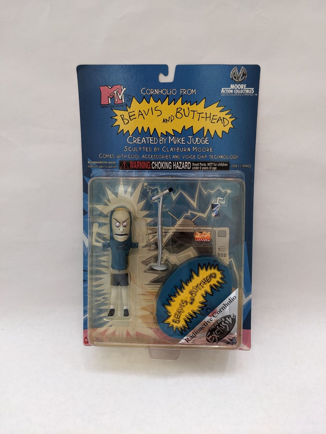 Beavis & Butthead RADIOACTIVE CORNHOLIO 1998 Previews Etsy