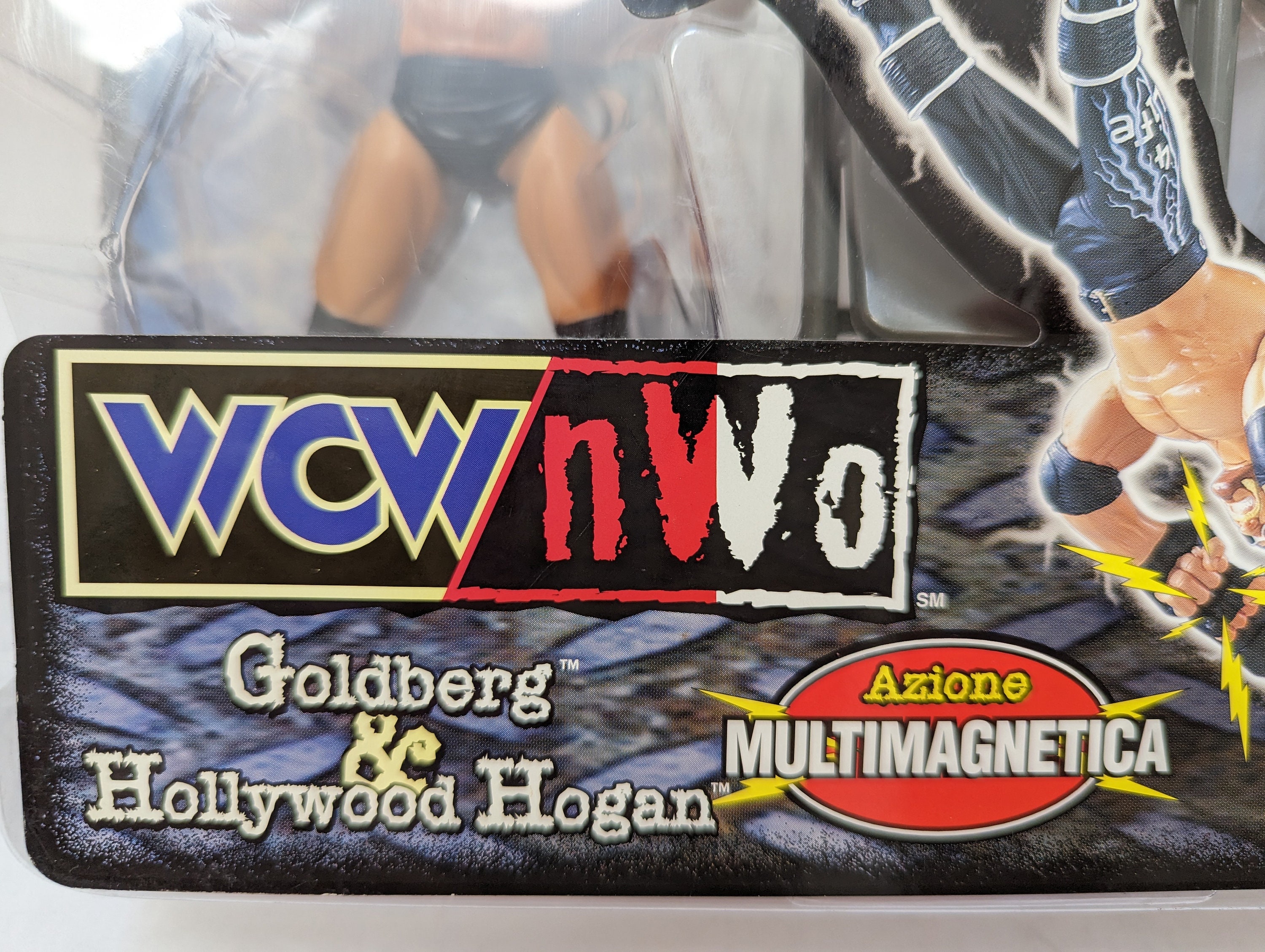 スポーツ Hollywood Hogan Goldberg Grip 'N Flip Hollywood Hulk Hogan & Goldberg WCW nWo Grip 'N Flip