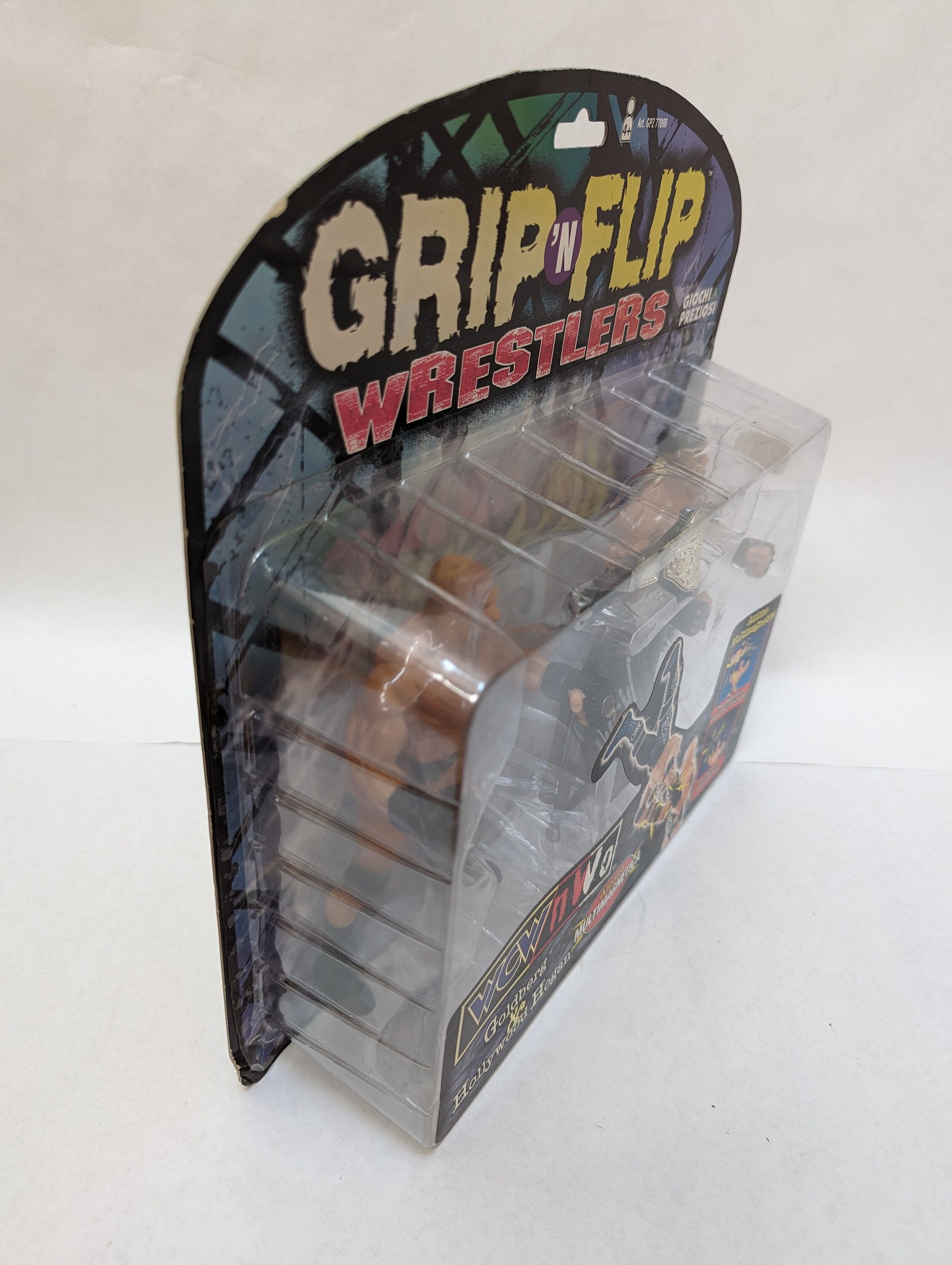 ITALIAN Grip N Flip Wrestlers - Goldberg & Hollywood Hogan