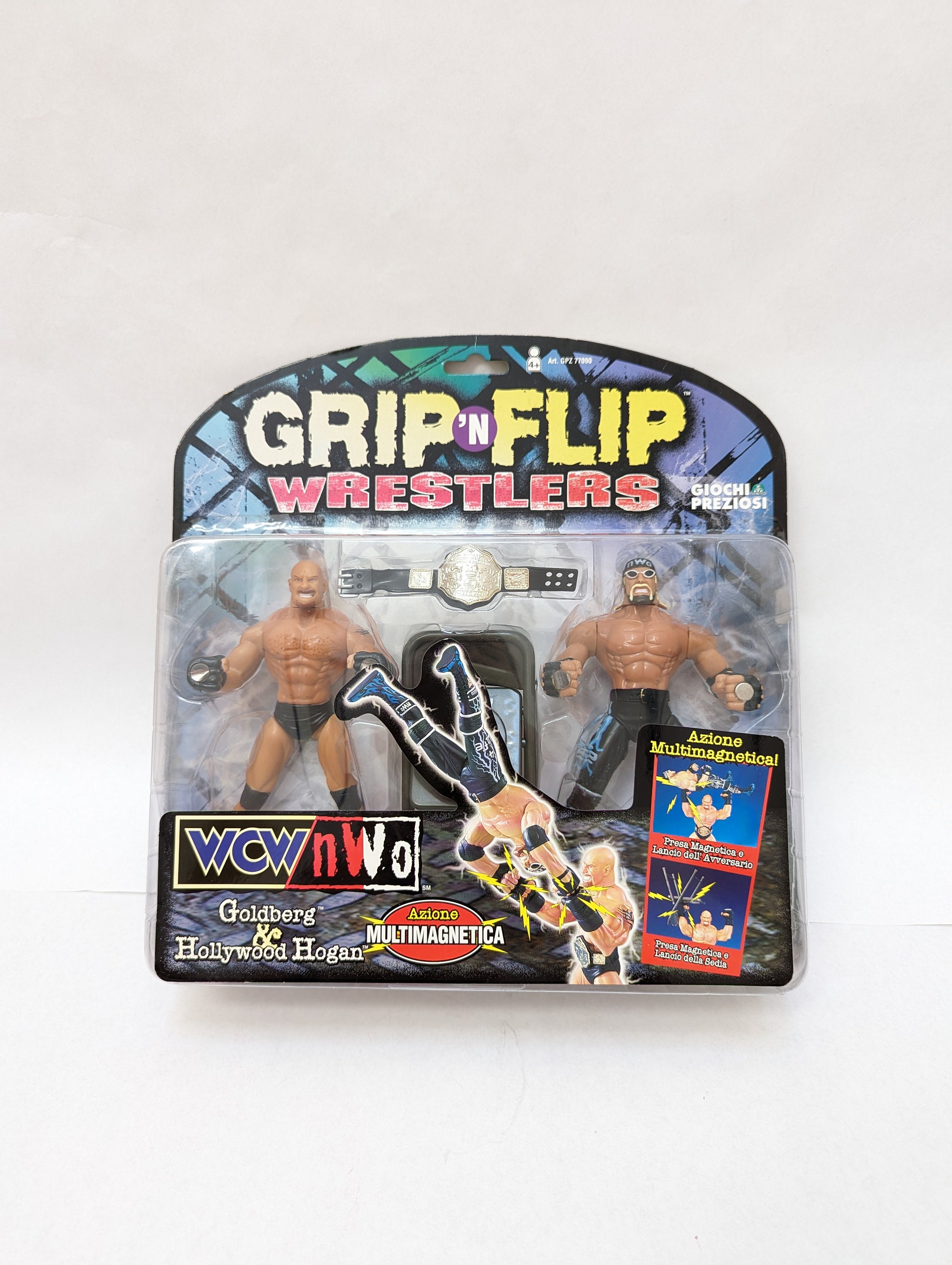 スポーツ Hollywood Hogan Goldberg Grip 'N Flip Hollywood Hulk Hogan & Goldberg WCW nWo Grip 'N Flip