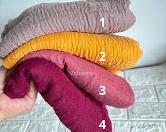 Geschenk Box Ramadan/Eid Premium Baumwoll Schal | Hijab Crinkle Baumwolle | Crinkle Baumwolle Kopftuch | Hijab Crinkle Baumwolle | Kopftuch
