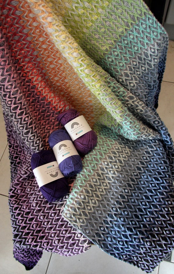Crystalline Mosaic Collection - Crochet step-by-step PDF tutorial by Tanya Bond Written instructions Charts Photos - Mosaic overlay crochet