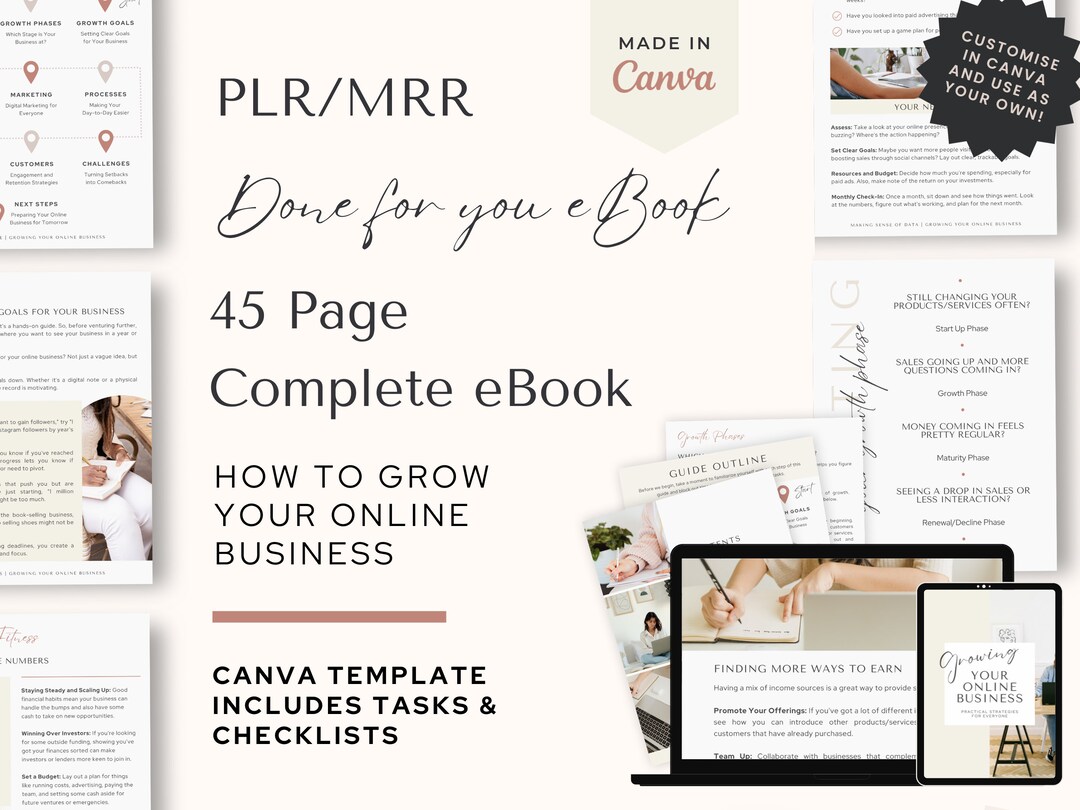 PLR Master Resell Fully Written Ebook | How to Grow Your Online ...