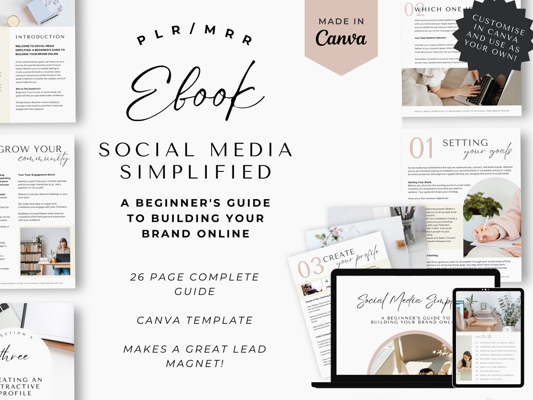 Master Resell Rights Fully Written Ebook | Social Media Beginner's ...