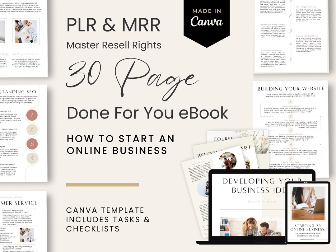 Master Resell Rights Fully Written Ebook | How to Start an Online ...
