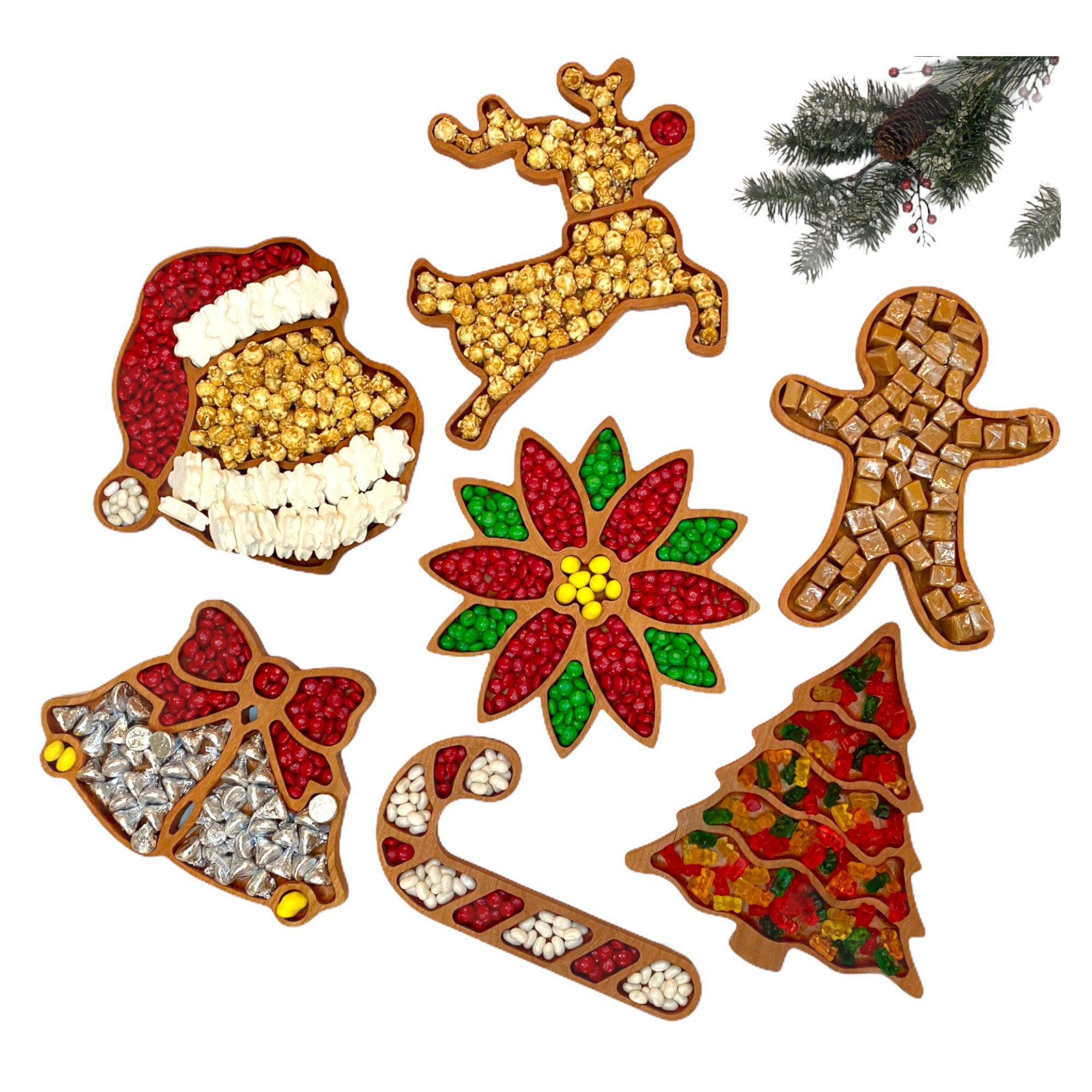 Christmas Tree Tray File Digital Files ONLY Svg Dxf Ai Eps Etsy