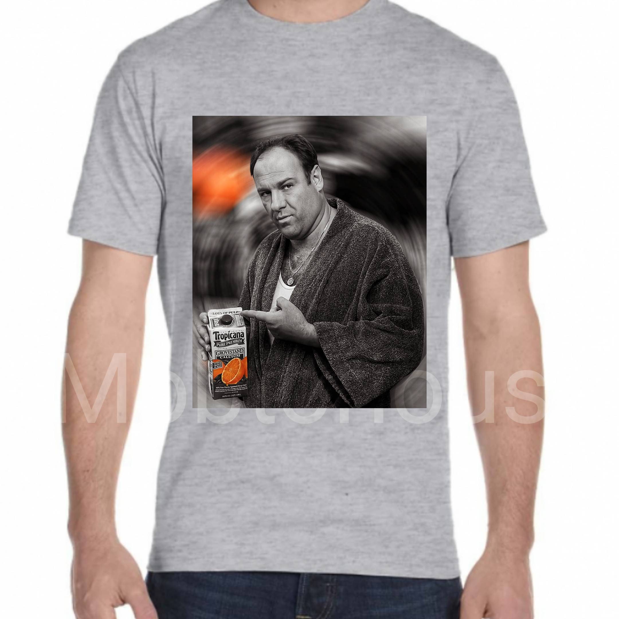 Discover The Sopranos Shirt  Tony Soprano Some Pulp T-Shirt  Soprano Tee  Mafia Inspired  Street Wear