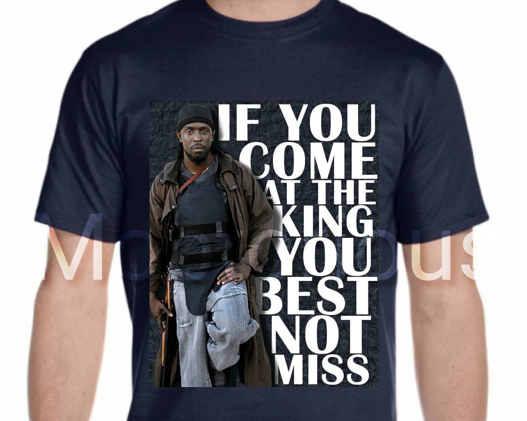 The Wire Shirt Omar Little Quote Michael K Williams Etsy