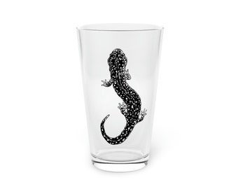 Speckled Salamander Pint Glass, 16oz