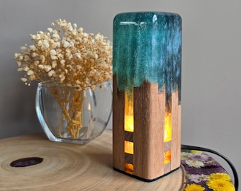 Resin Lamp | Night light | Epoxy Lamp  | Resin Night Light | Epoxy Resin Lamp | Table Lamp | Custom Night Light | Resin light | Resin