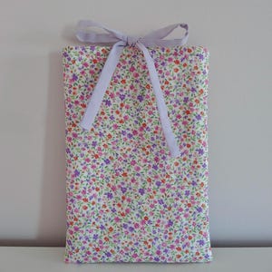 Multi Floral Book Sleeve - Book Cover - Kindle Sleeve - Kindle Cover - Coquette Book Sleeve - Girly Book Cover - Book accessories