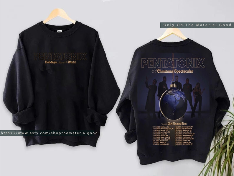 Discover Pentatonix A Christmas Spectacular Tour Shirt, Pentatonix Acapella T-Shirt