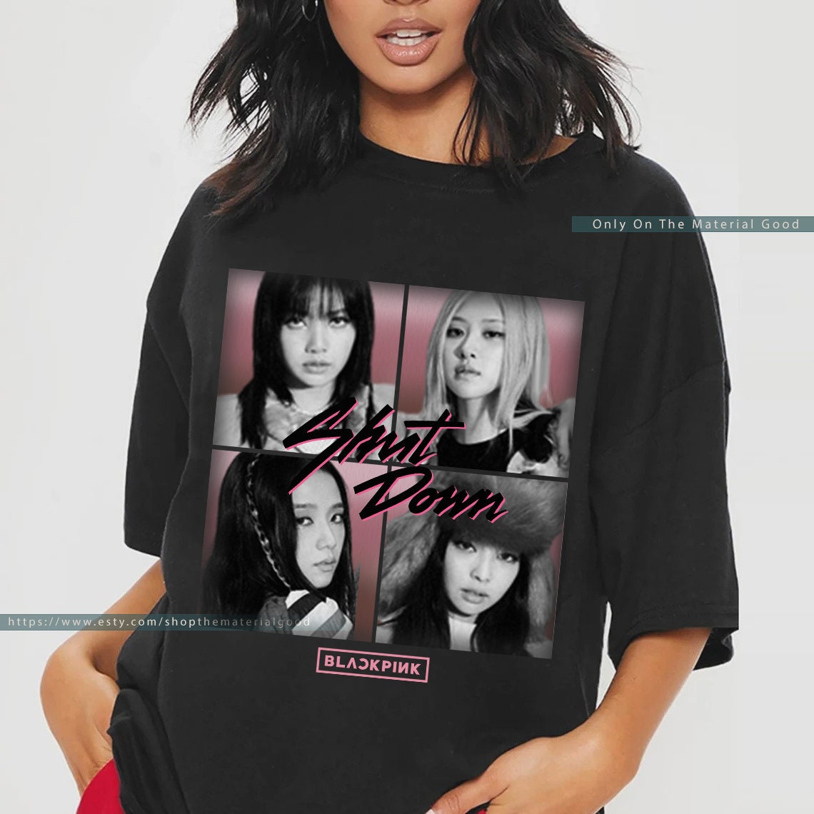 Camiseta Blackpink Pink Blackpink World Tour 2022 2023 Etsy México