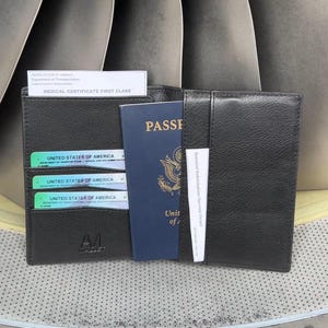 Cartera para pasaporte de piloto de 1903
