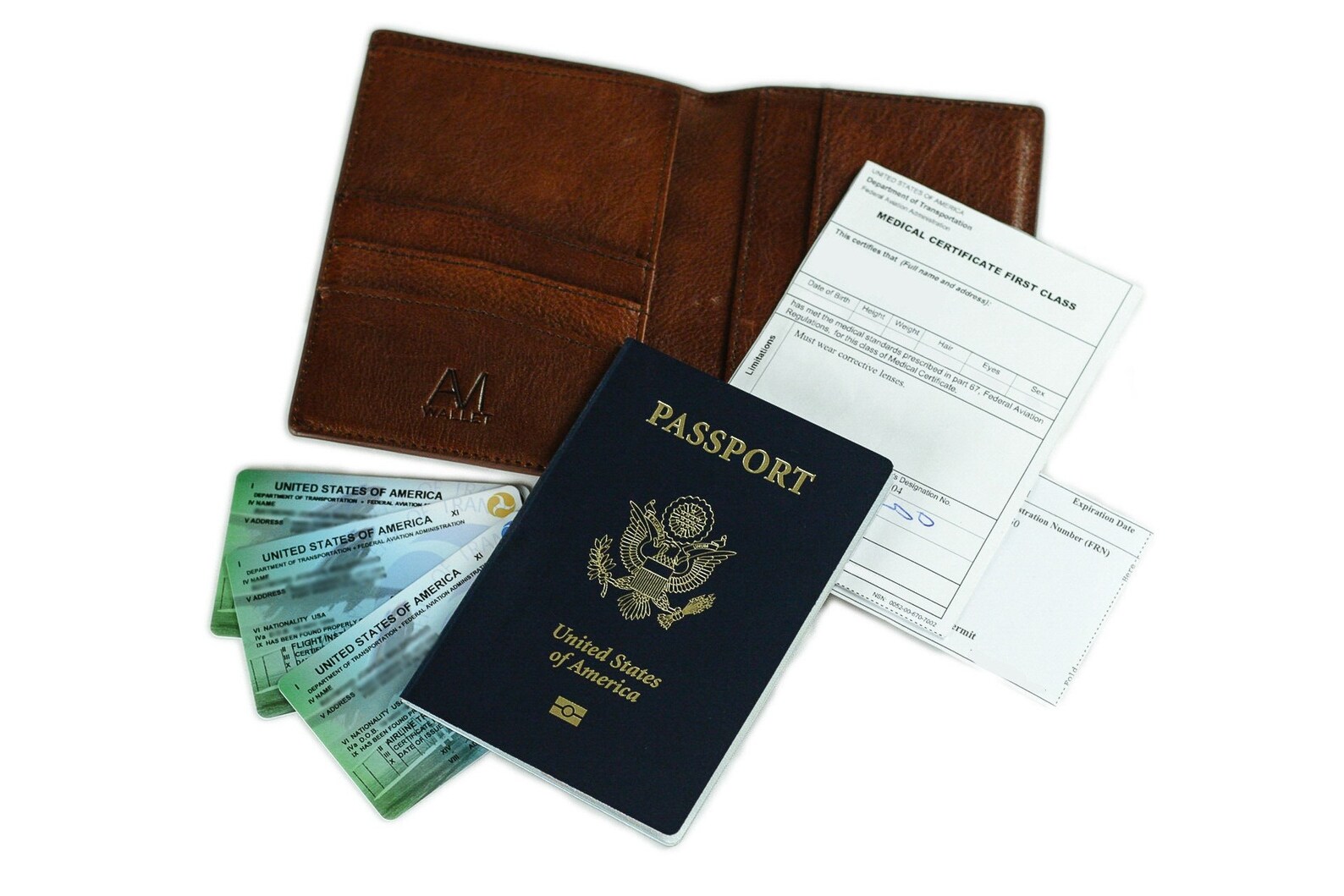 1903 Pilot Passport Wallet Etsy