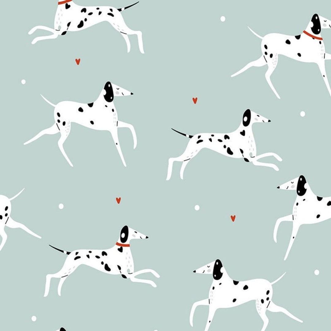 Puppy Dalmatian Dog Pattern Print Hooded Blanket main image 0
