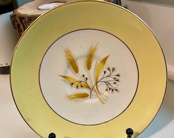 Autumn Gold bread salad plate by the Century Service Corporation. 1953.