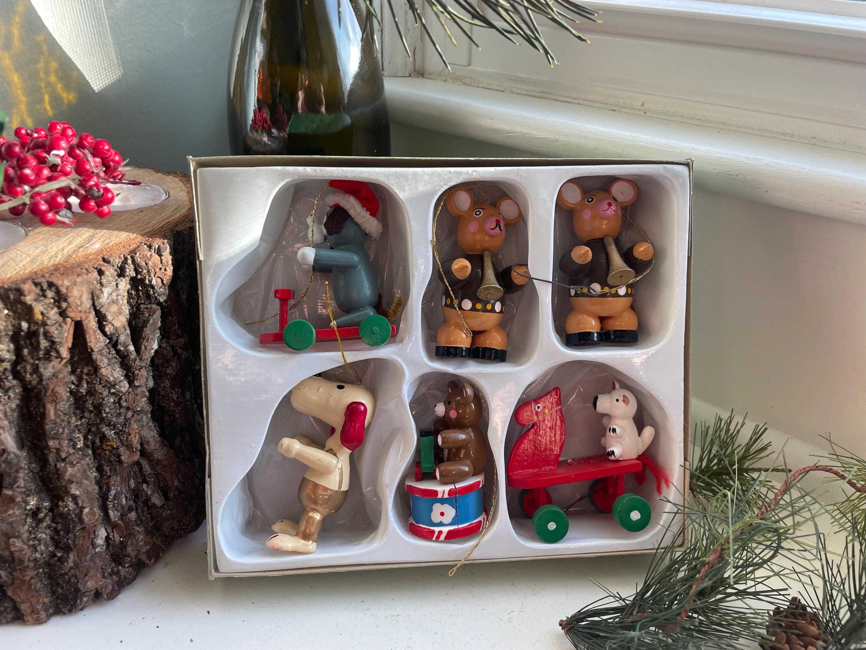 Old Snoopy Christmas Ornaments - Etsy