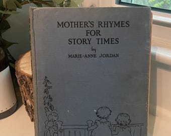 Libro infantil "Rimas de la Madre" de 1930: Colección de cuentos raros