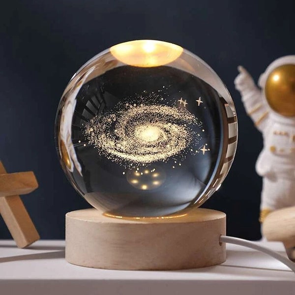 Crystal Space Lamp Globe