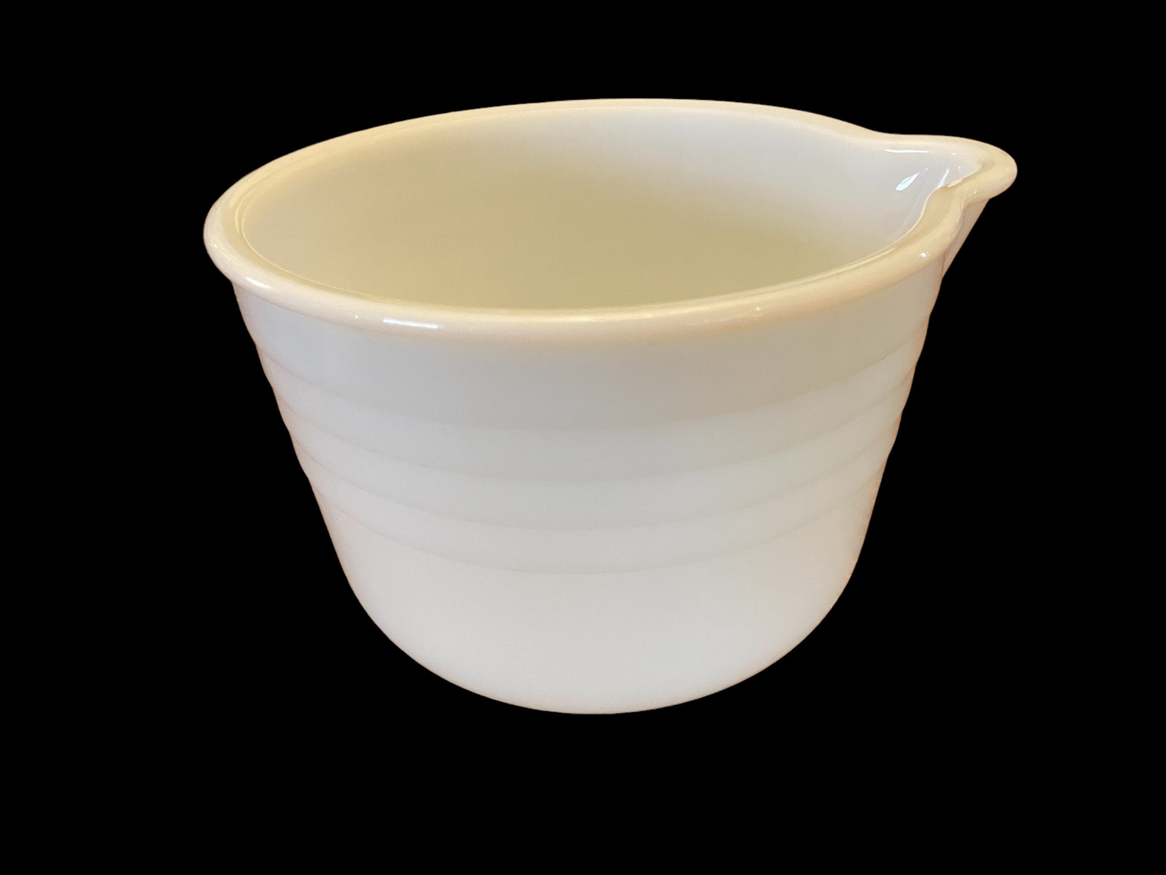 Mosser Pyrex Batter Bowl Vintage General Mills Pyrex Small Ribbed