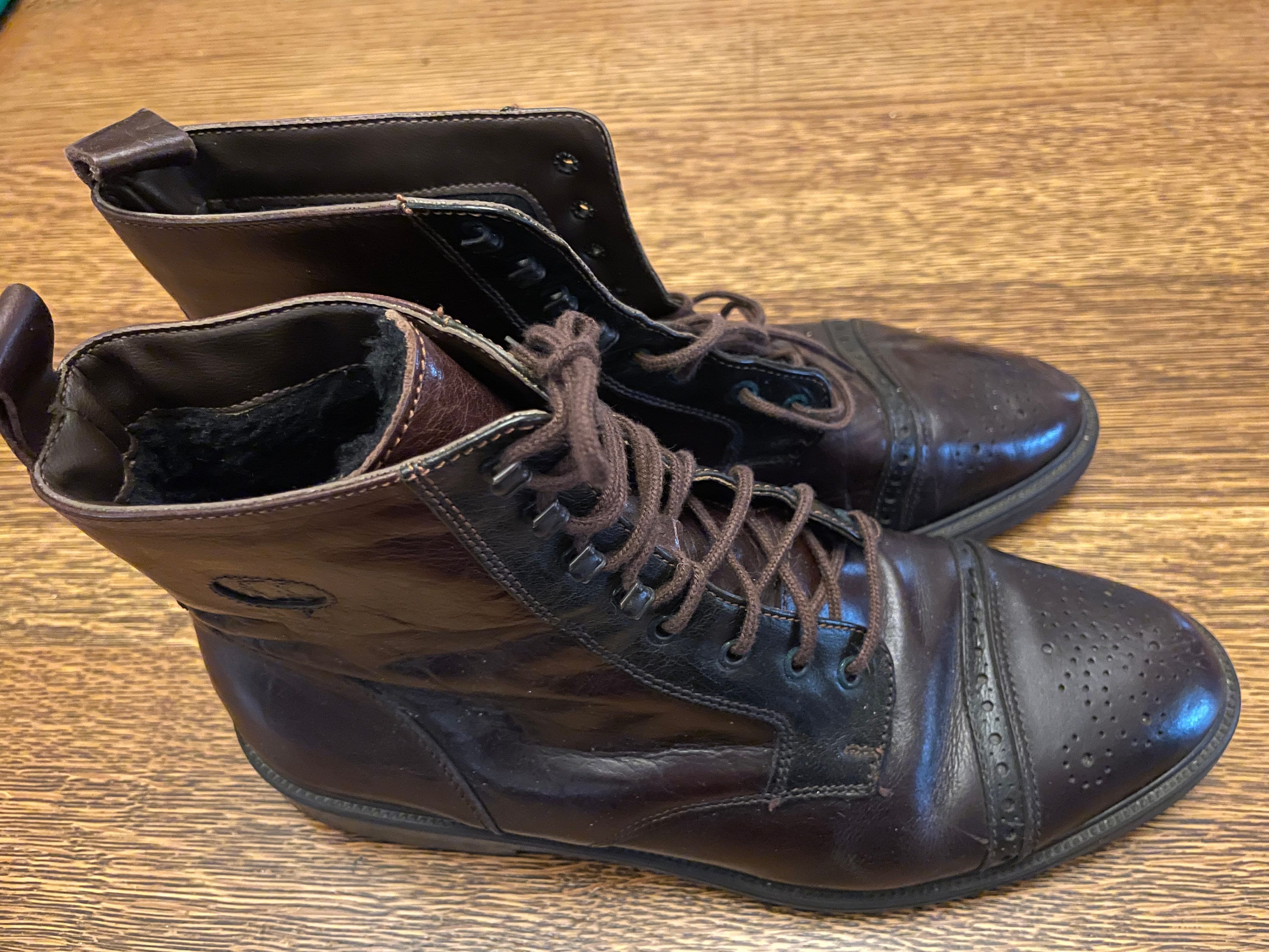 Aldo Neutral Leather Square-toe Lace-up Dress Shoes Men 13 Suit sneakers main image 3