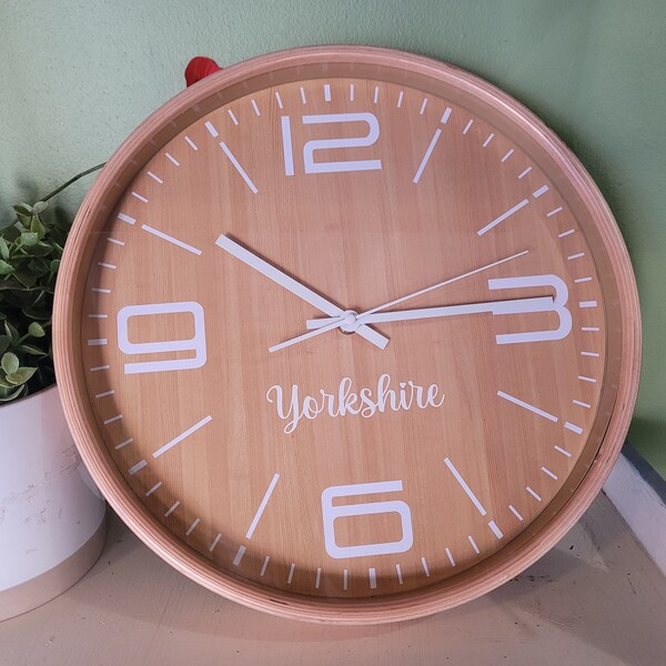 Large Wall Clock Etsy Australia