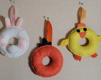 Easter Doughnut Ornaments