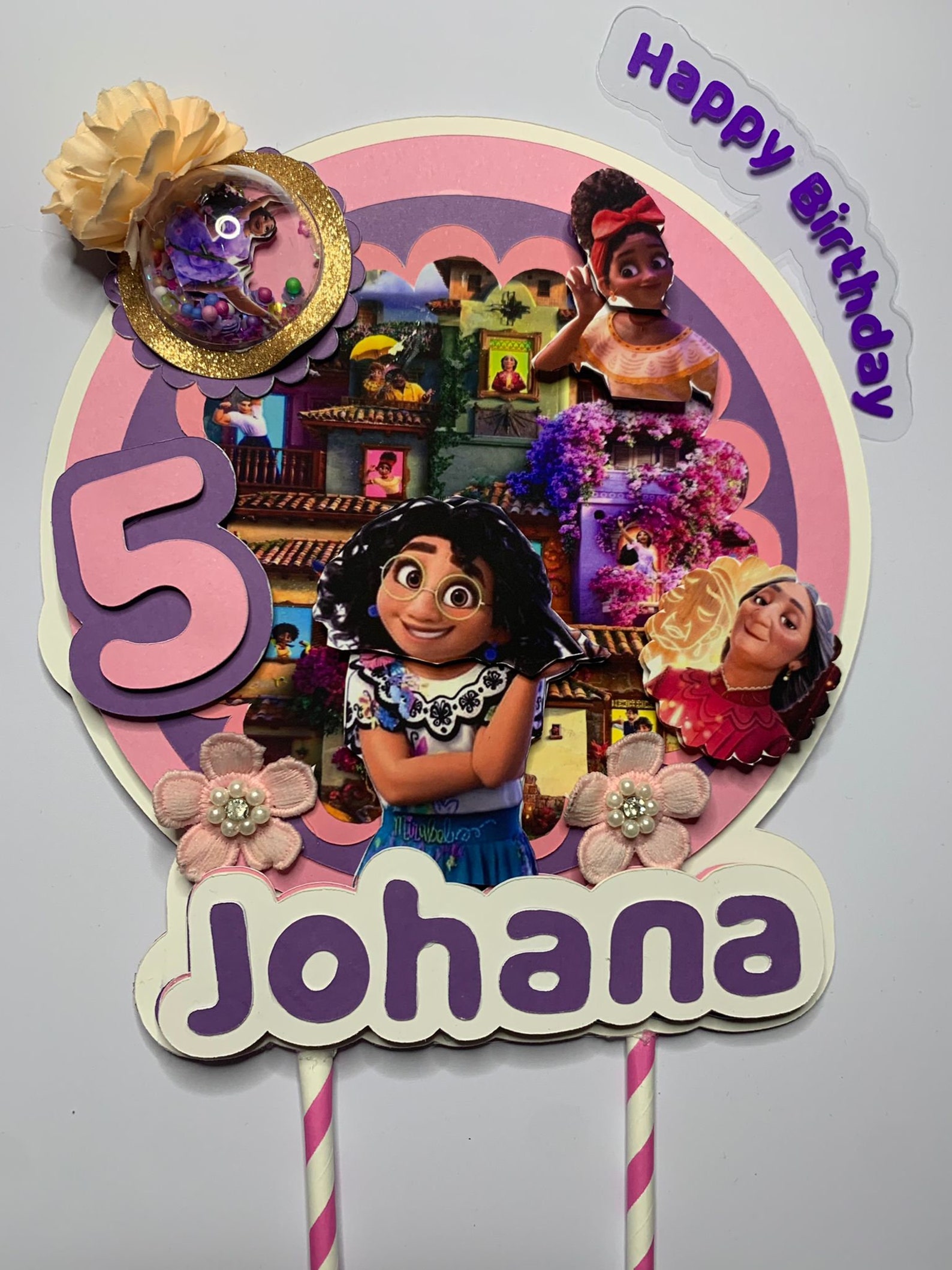 Cake Toppers De Encanto Personalizado Cake Toppers De Etsy