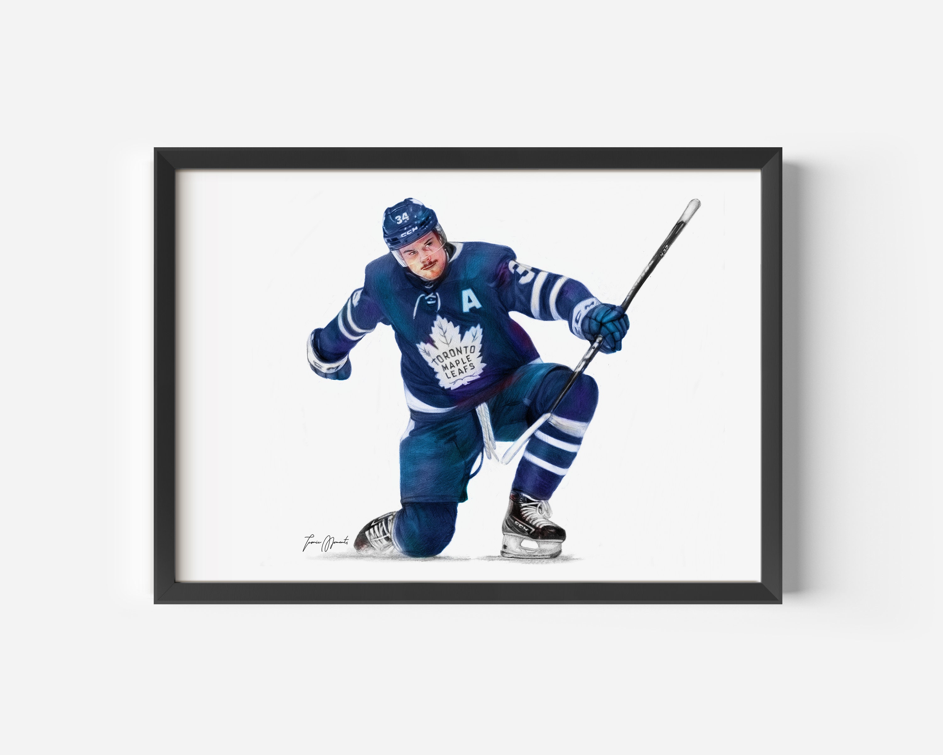 Auston Matthews - Toronto Maple Leafs - Vintage Inspired Hockey