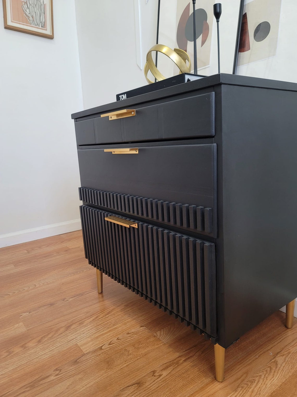 Refurbished Fluted Dresser PICK UP ONLY No Shipping Etsy